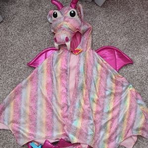 Girls Dragon Cape Costume size 3-6 years